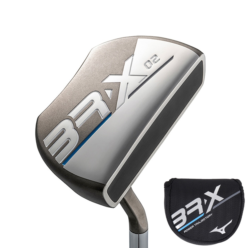 ＜ヴィクトリアゴルフ＞ MIZUNO BR-X 02 パター (ロフト3度) オリジナルシャフト ３４．０ 0 ゴルフクラブ