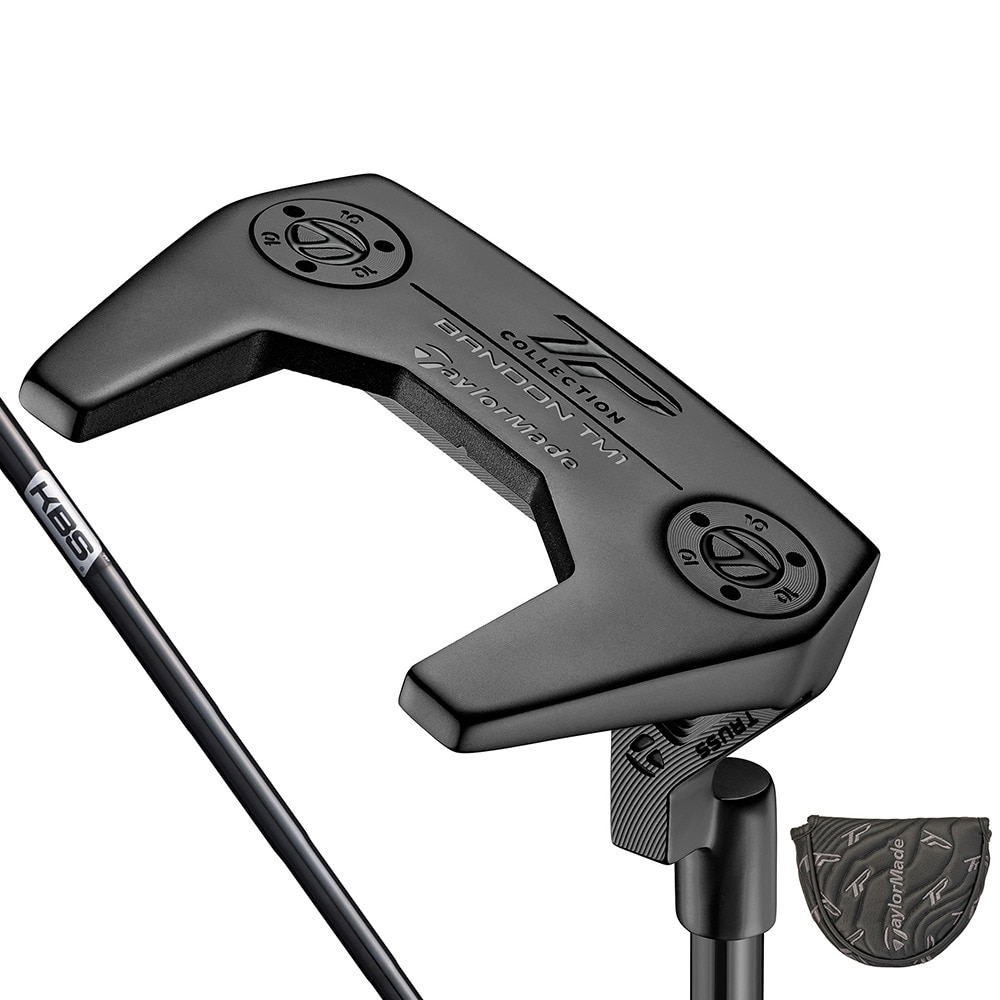 テーラーメイド（TAYLORMADE）（メンズ）TPコレクション ブラック バンドン パター(ロフト3度)KBS 120 BLACK STEPPED STEEL SHAFT