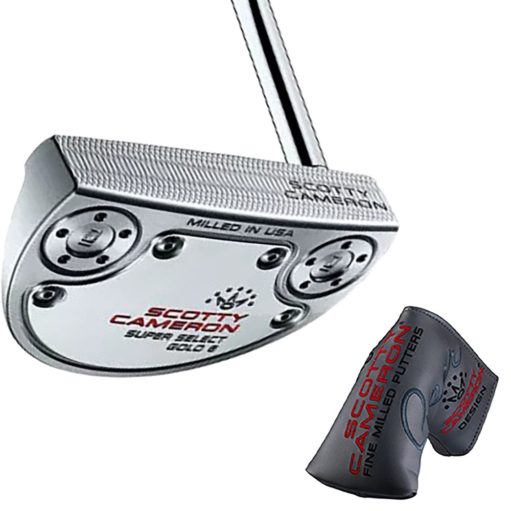 スコッティキャメロン（Scotty Cameron）（メンズ）スーパー セレクト GOLO 6 パター(ロフト3.5度)オリジナルシャフト