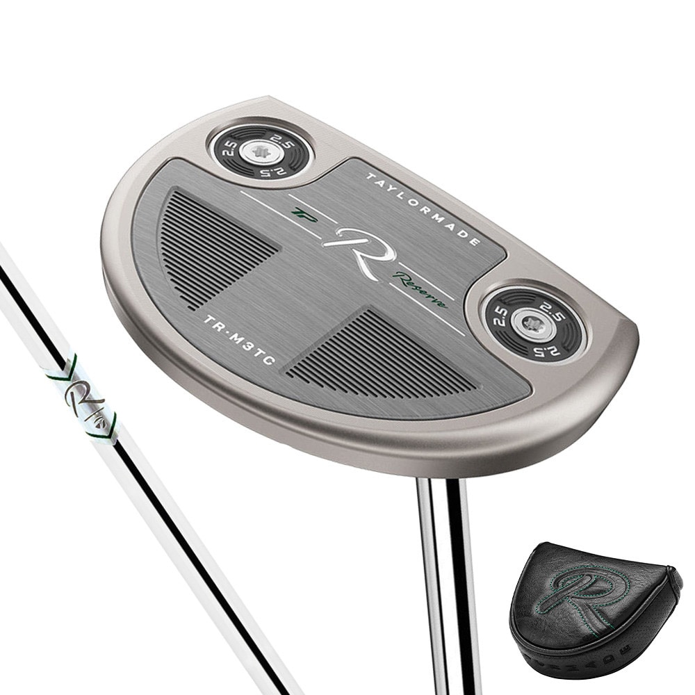 テーラーメイド（TAYLORMADE）（メンズ）TPリザーブ トラス パター M3TC(ロフト3.5度)TaylorMade Fluted Feel STEEL SHAFT