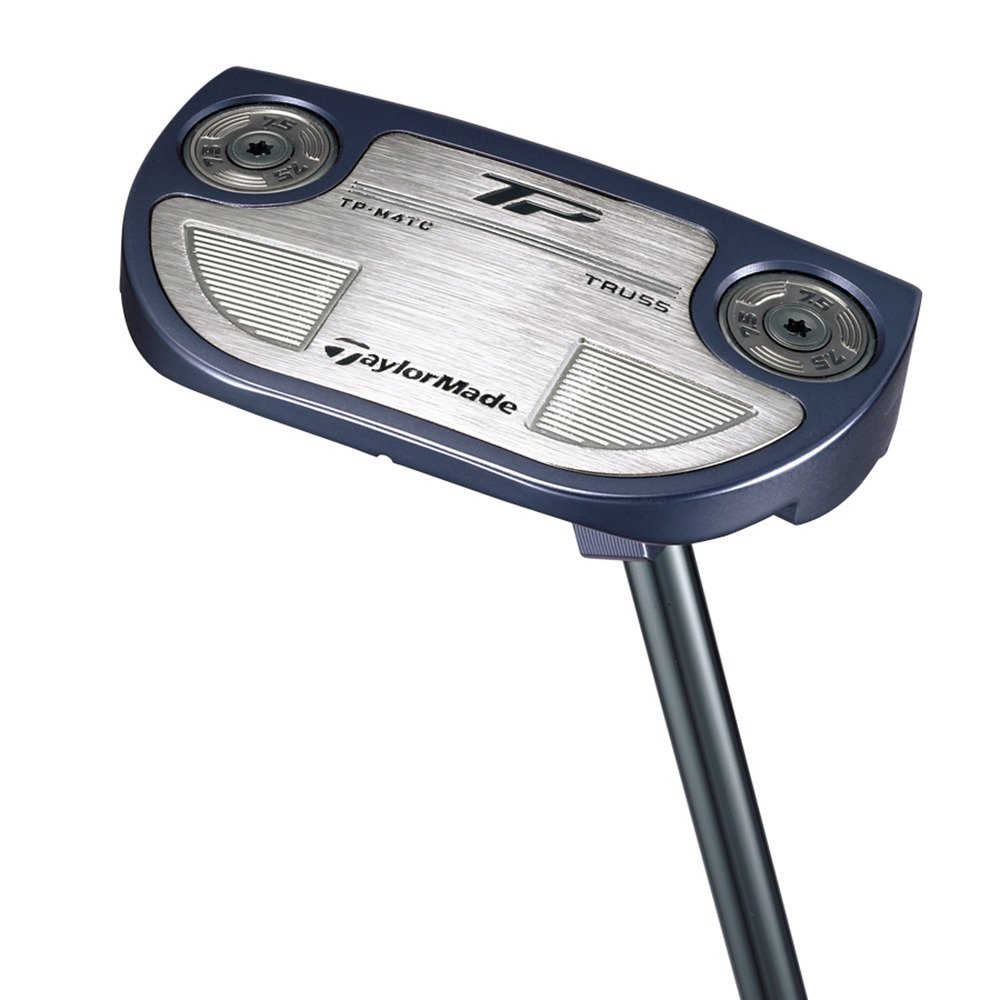 テーラーメイド（TAYLORMADE）（メンズ）TP トラス ミッドナイトブルー M4TC パター(ロフト3度)KBS 120 BLACK STEPLESS STEEL SHAFT