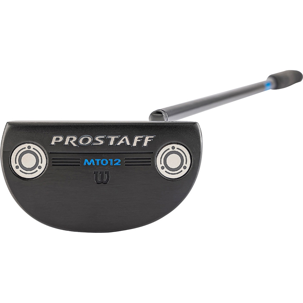 ウイルソンゴルフ（Wilson Golf）（メンズ）プロスタッフ PROSTAFF MT012 パター(ロフト3度)艶消しブラックE-coatingオリジナルスチール