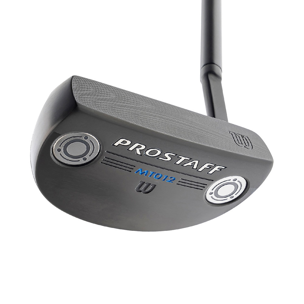 ウイルソンゴルフ（Wilson Golf）（メンズ）プロスタッフ PROSTAFF MT012 パター(ロフト3度)艶消しブラックE-coatingオリジナルスチール