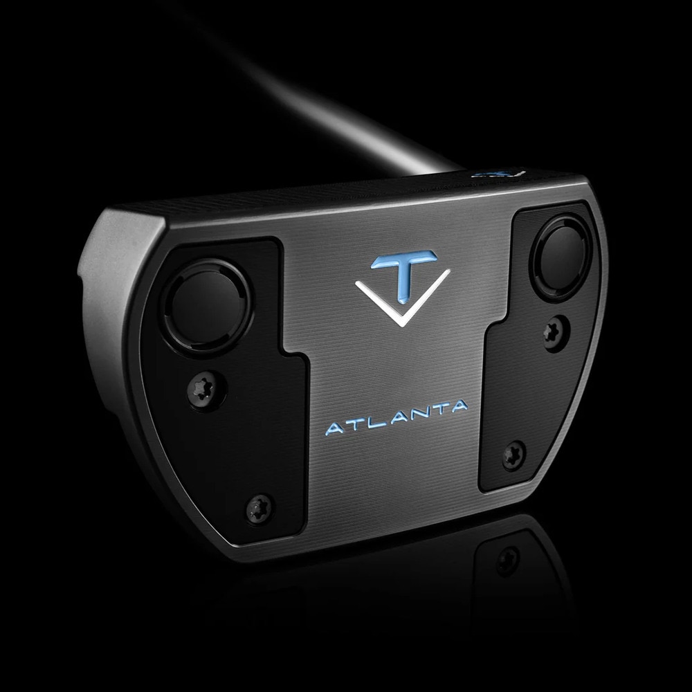 トゥーロンデザイン（TOULON）（メンズ）Atlanta アトランタ DB パター(ロフト3度)Stepless Steel - Black