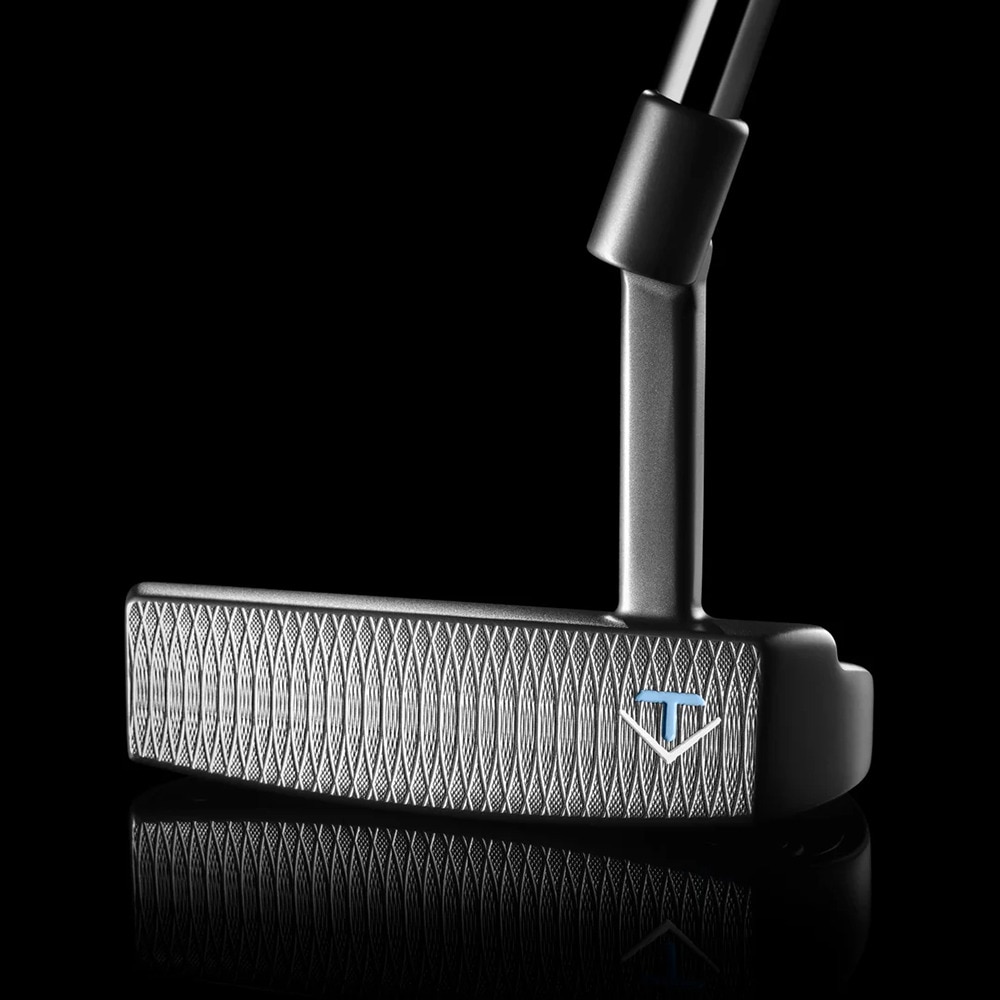 トゥーロンデザイン（TOULON）（メンズ）Atlanta アトランタ H1 パター(ロフト3度)Stepless Steel - Black