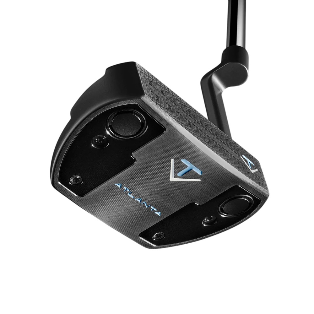 トゥーロンデザイン（TOULON）（メンズ）Atlanta アトランタ H1 パター(ロフト3度)Stepless Steel - Black