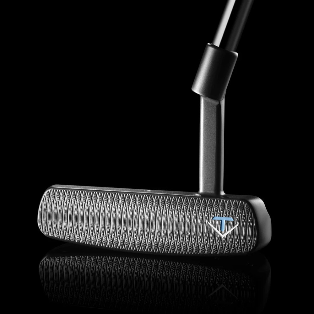 トゥーロンデザイン（TOULON）（メンズ）Charlerleston チャールストン H1 パター(ロフト3度)Stepless Steel - Black
