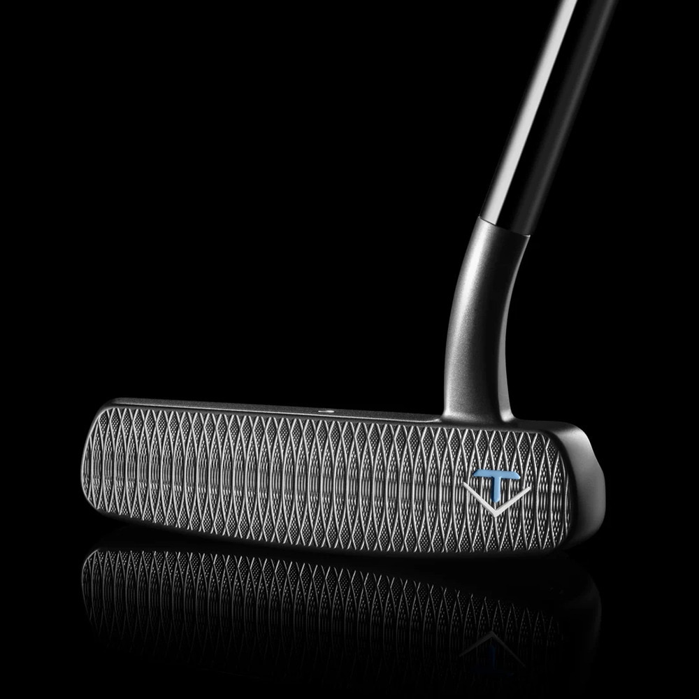 トゥーロンデザイン（TOULON）（メンズ）Charlerleston チャールストン H7 パター(ロフト3度)Stepless Steel - Black