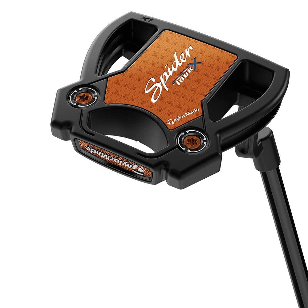 テーラーメイド（TAYLORMADE）（メンズ）Spider TOUR スパイダーツアー X クランクネック ブラック パター(ロフト3度)KBS BLACK STEPLESS STEEL SHAFT