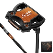 (メンズ)Spider TOUR スパイダーツアー X クランクネック ブラック パター(ロフト3度)KBS BLACK STEPLESS STEEL SHAFT