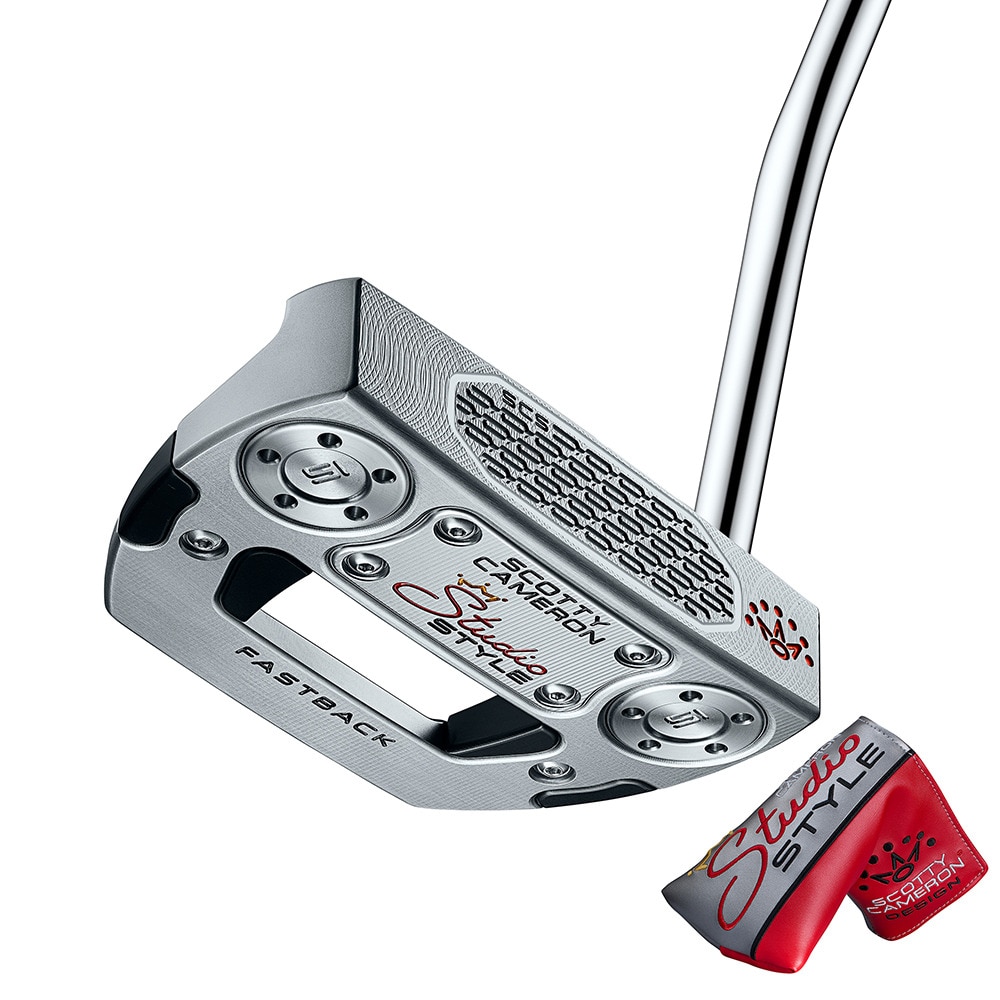 スコッティキャメロン（Scotty Cameron）（メンズ）スタジオスタイル Studio Style Fastback パター(ロフト3.5度)オリジナルシャフト
