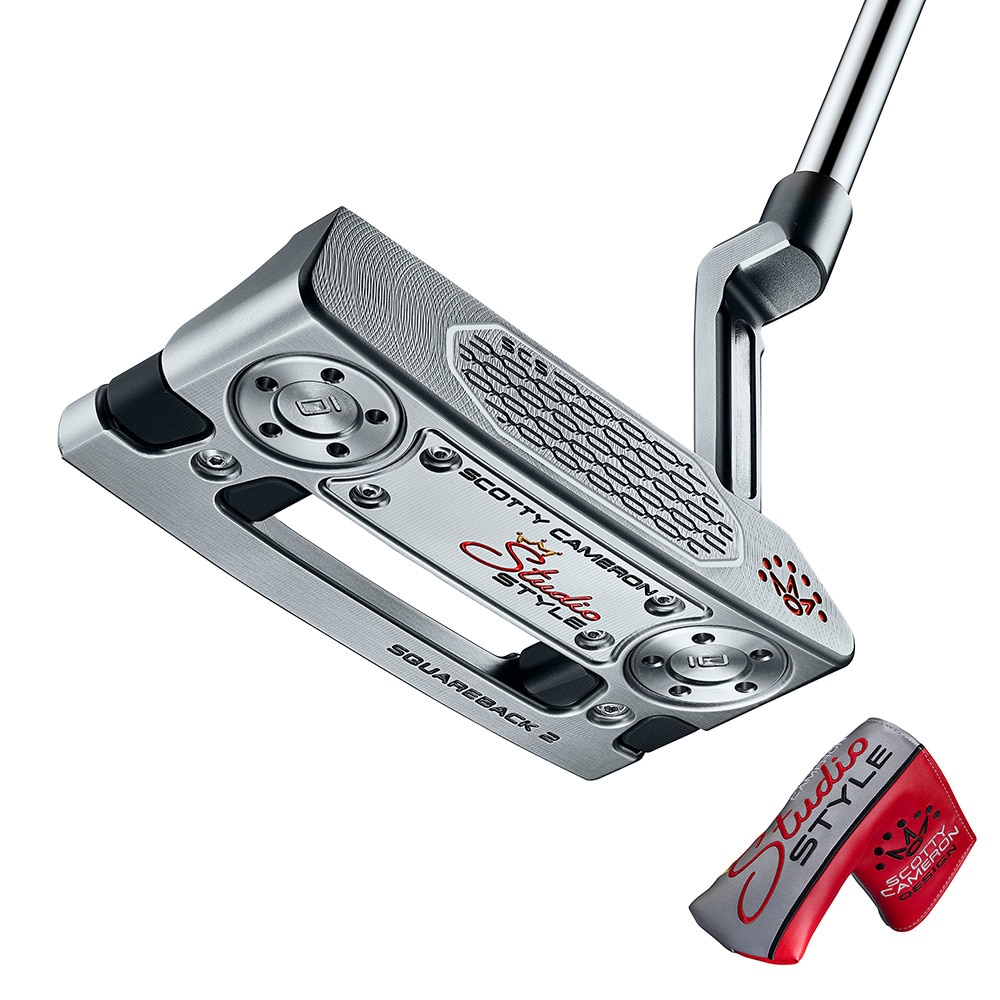 スコッティキャメロン（Scotty Cameron）（メンズ）スタジオスタイル Studio Style Squareback 2 パター(ロフト3.5度)オリジナルシャフト