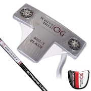 (メンズ)ホワイトホット WHITE HOT OG BIG Tパター(ロフト3度)STROKE LAB レッド