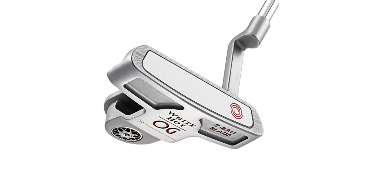 オデッセイ｜ホワイトホット WHITE HOT OG 2-BALL BLADE LINEDパター(ロフト3度)STROKE LABシャフト -  ゴルフ用品はヴィクトリアゴルフ