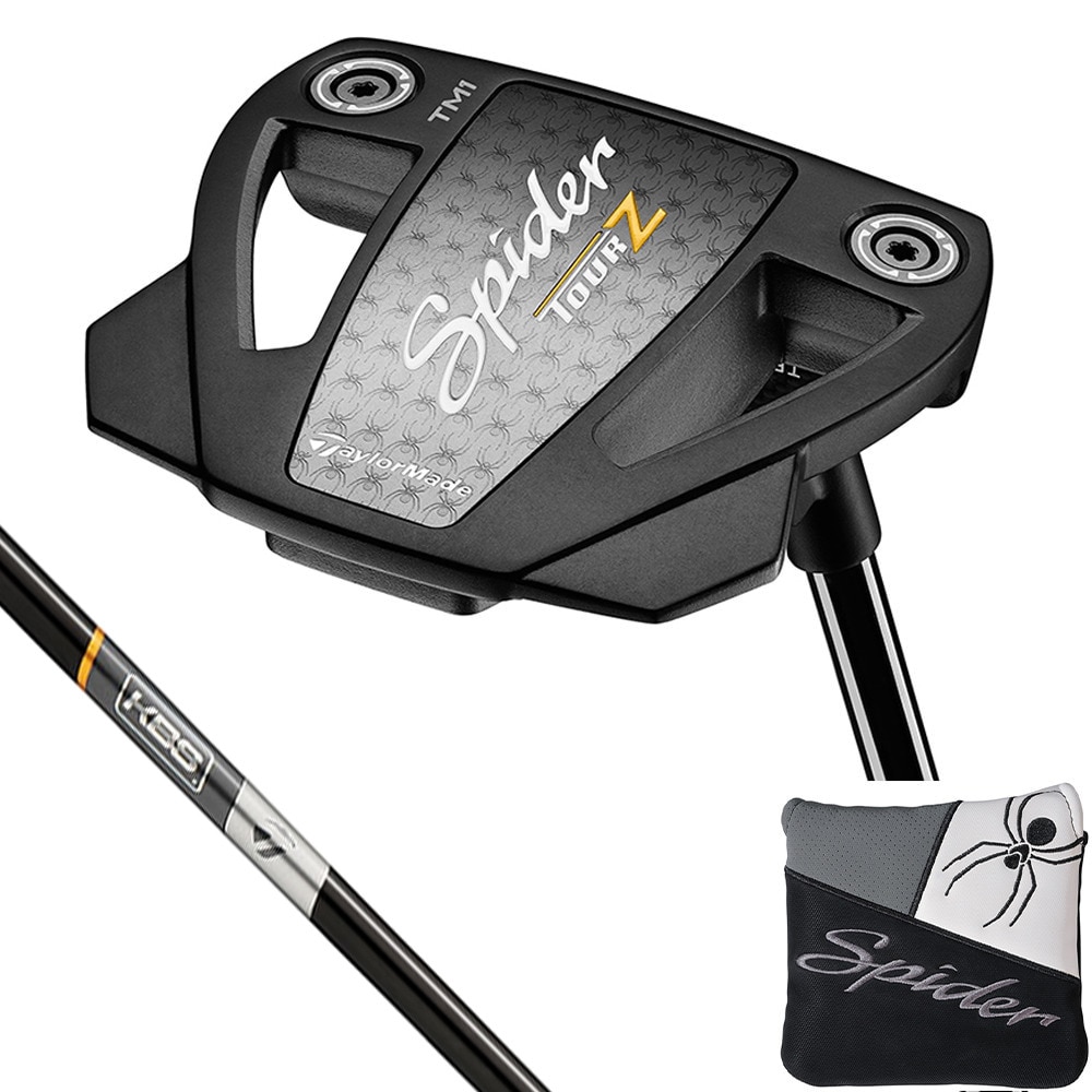 テーラーメイド（TAYLORMADE）（メンズ）スパイダー ツアーZ トラス TM1 パター(ロフト3度)KBS BLACK STEPLESS STEEL SHAFT