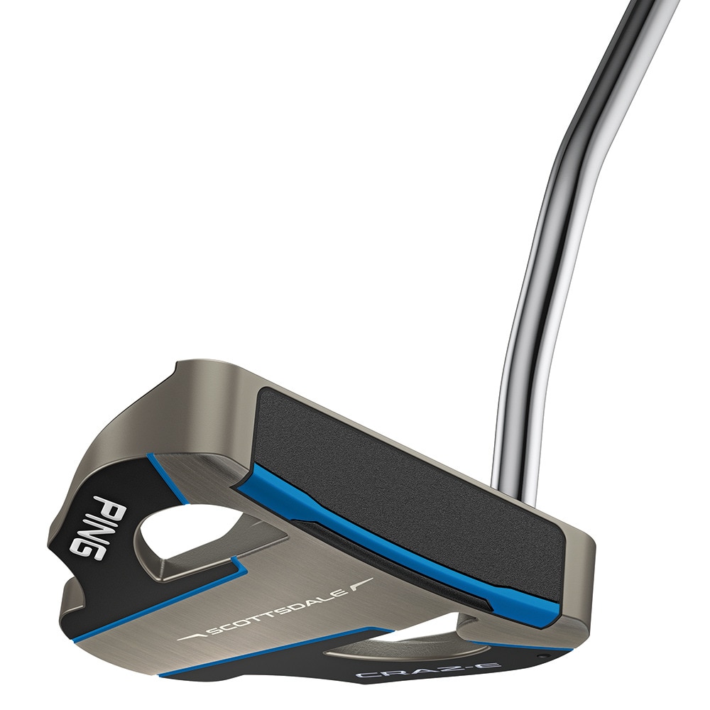 ピン（PING）（メンズ）SCOTTSDALE スコッツデール CRAZ-E CB パター(ロフト3度)Stepless Steel