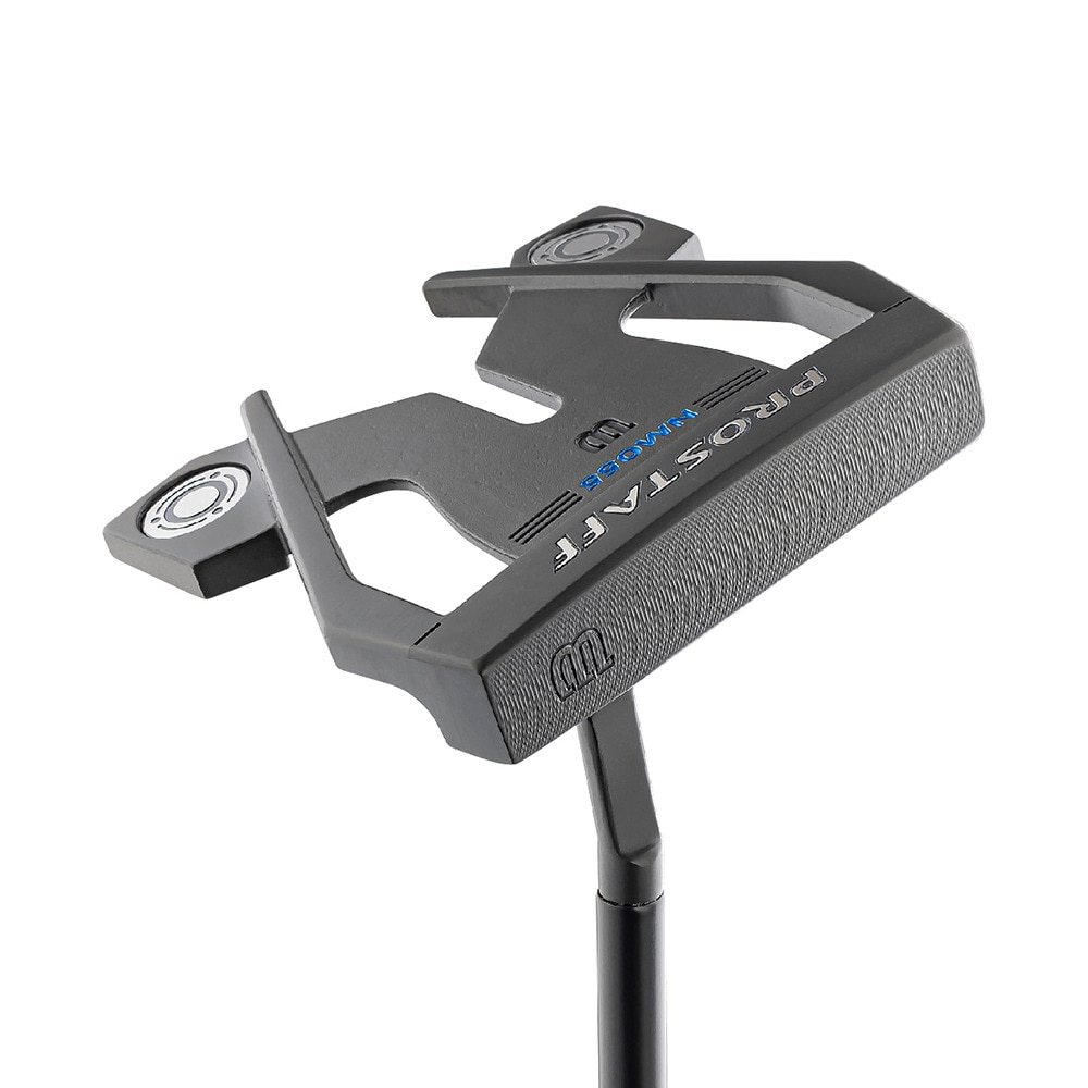 ウイルソンゴルフ（Wilson Golf）（メンズ）PROSTAFF NM055 パター(ロフト3度)艶消しブラックE-coatingオリジナルスチール