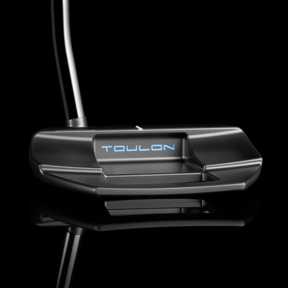 トゥーロンデザイン（TOULON）（メンズ）Alcatraz アルカトラズ DB パター(ロフト3度)Stepless Steel - Black