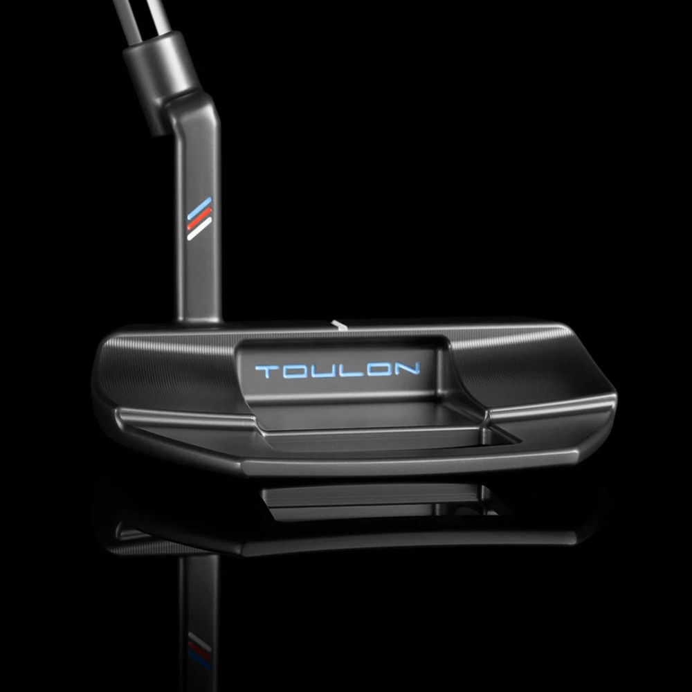 トゥーロンデザイン（TOULON）（メンズ）Alcatraz アルカトラズ H1 パター(ロフト3度)Stepless Steel - Black
