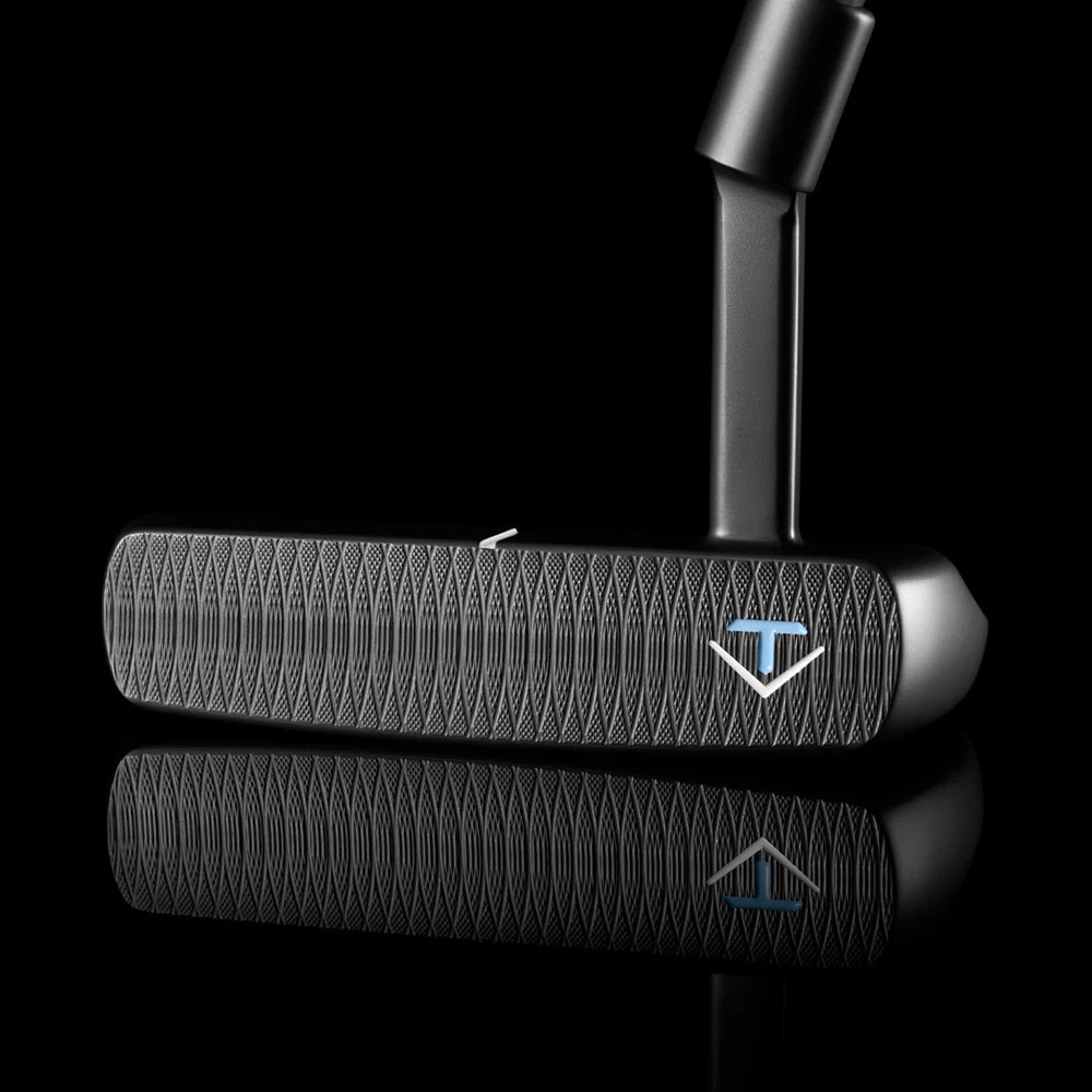 トゥーロンデザイン（TOULON）（メンズ）Alcatraz アルカトラズ H1 パター(ロフト3度)Stepless Steel - Black