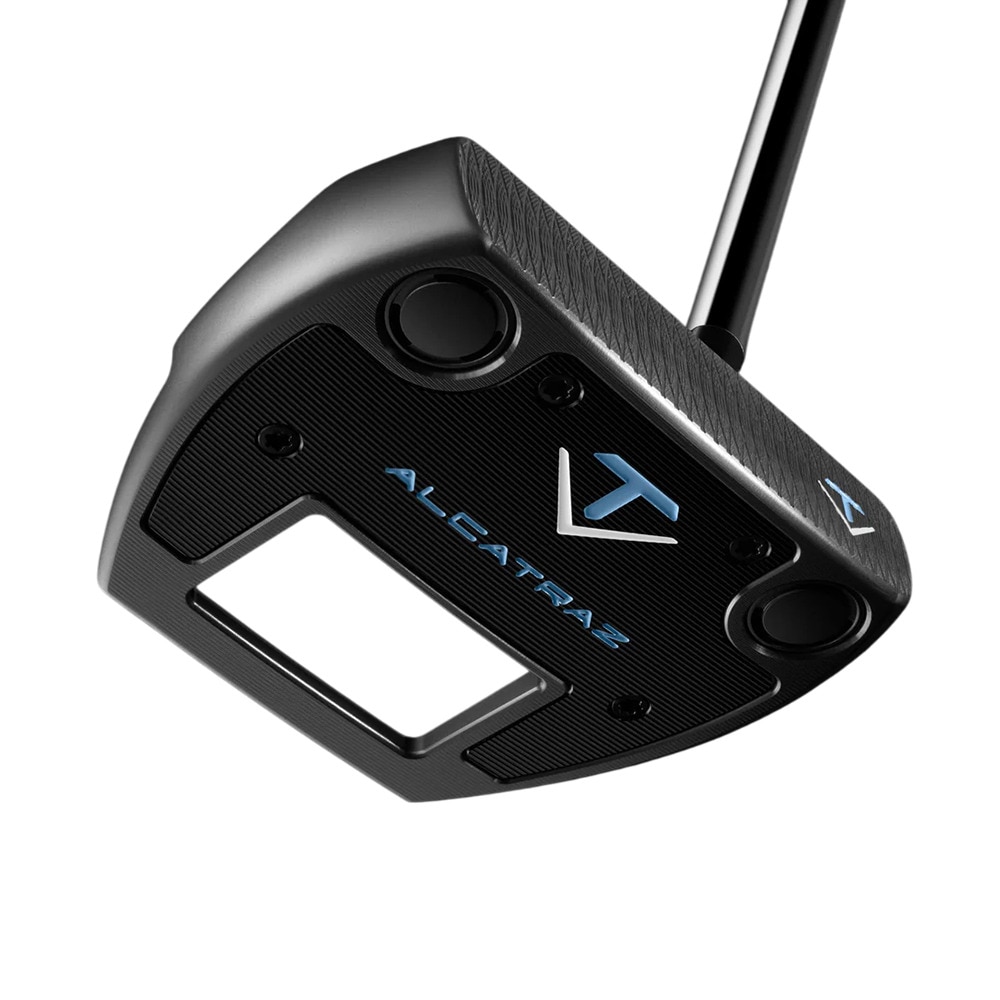 トゥーロンデザイン（TOULON）（メンズ）Alcatraz アルカトラズ LONG パター(ロフト3度)Stepless Steel - Black