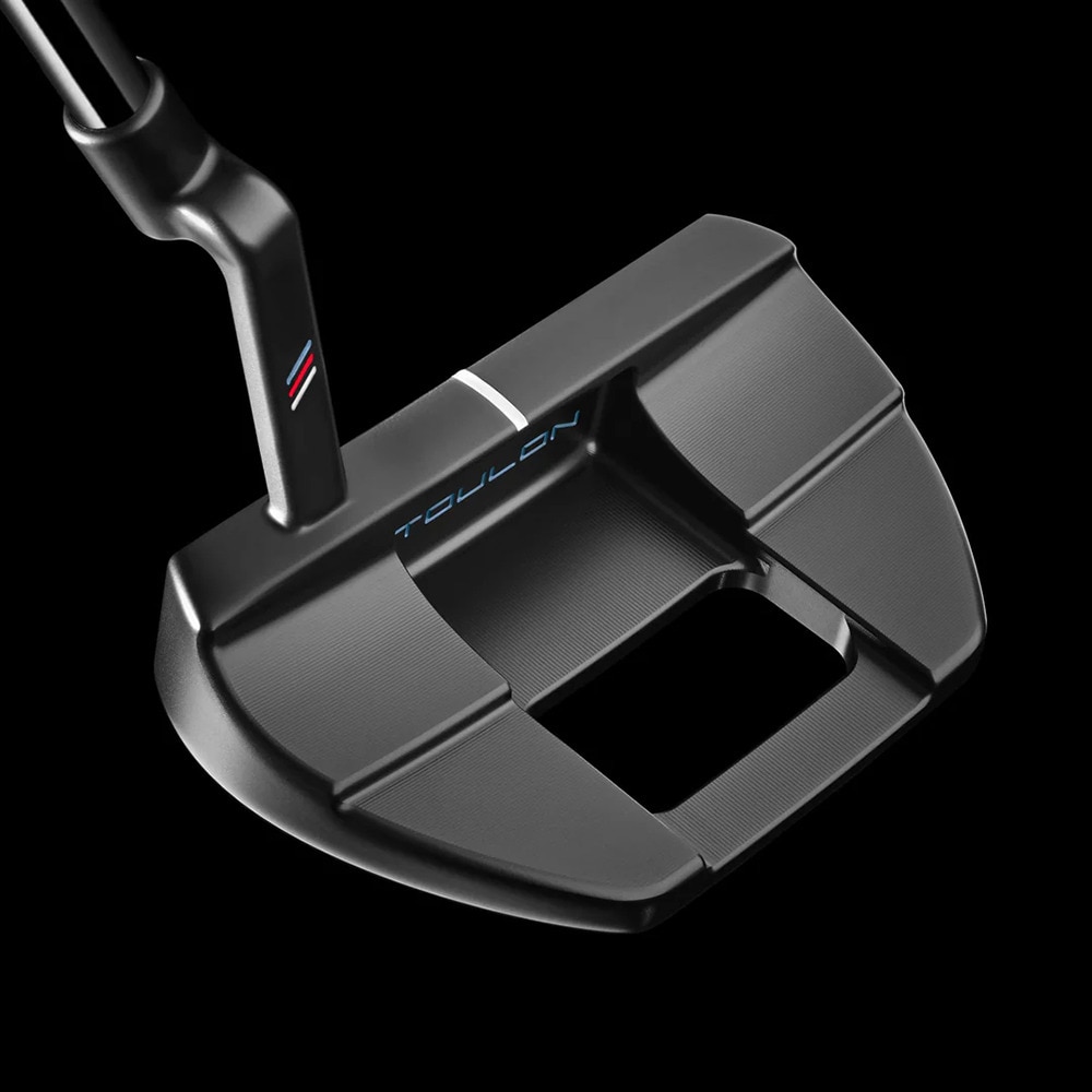 トゥーロンデザイン（TOULON）（メンズ）Alcatraz アルカトラズ MINI H1 パター(ロフト3度)Stepless Steel - Black