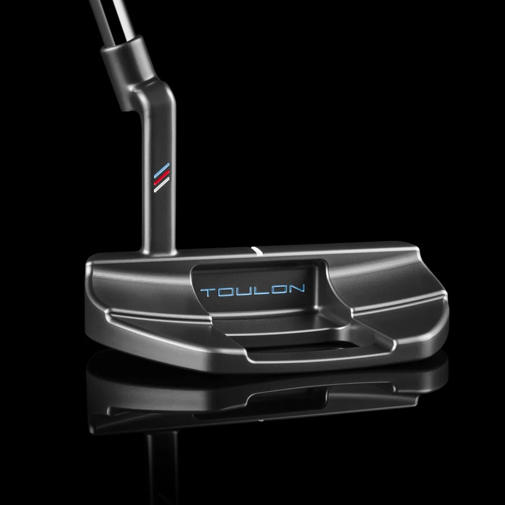 トゥーロンデザイン（TOULON）（メンズ）Alcatraz アルカトラズ MINI H1 パター(ロフト3度)Stepless Steel - Black