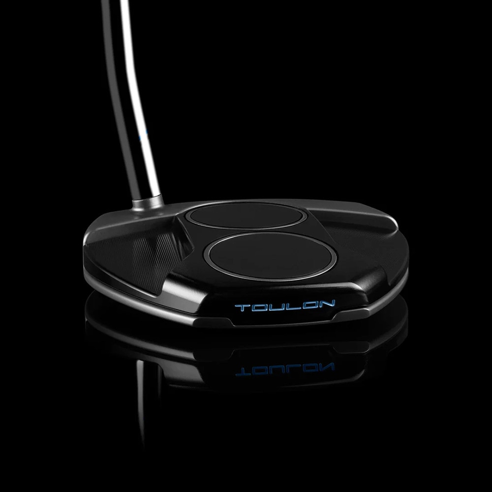 トゥーロンデザイン（TOULON）（メンズ）Carlesbad カールスバッド DB パター(ロフト3度)Stepless Steel - Black