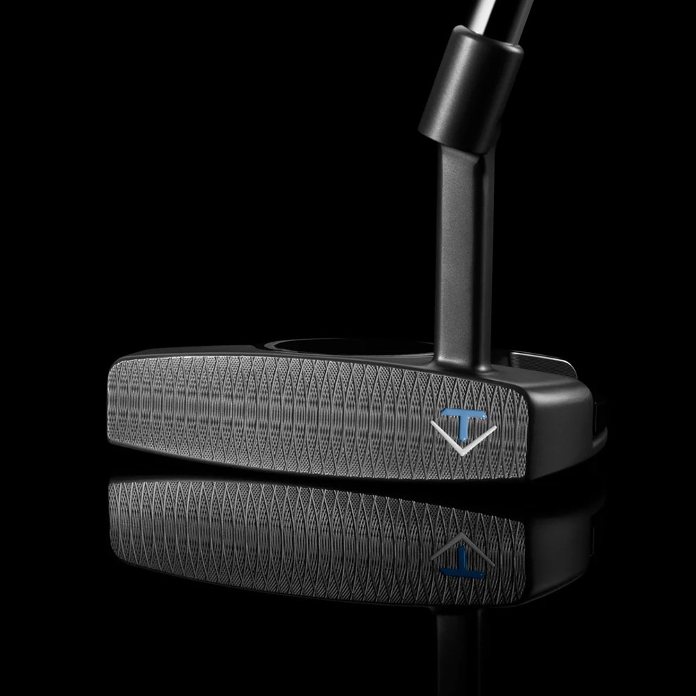 トゥーロンデザイン（TOULON）（メンズ）Carlesbad カールスバッド H1 パター(ロフト3度)Stepless Steel - Black
