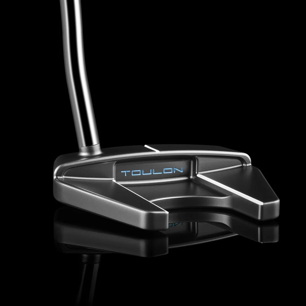 トゥーロンデザイン（TOULON）（メンズ）Las Vegas ラスベガス DB パター(ロフト3度)Stepless Steel - Black