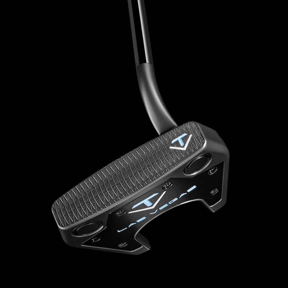 トゥーロンデザイン（TOULON）（メンズ）Las Vegas ラスベガス H7 パター(ロフト3度)Stepless Steel - Black