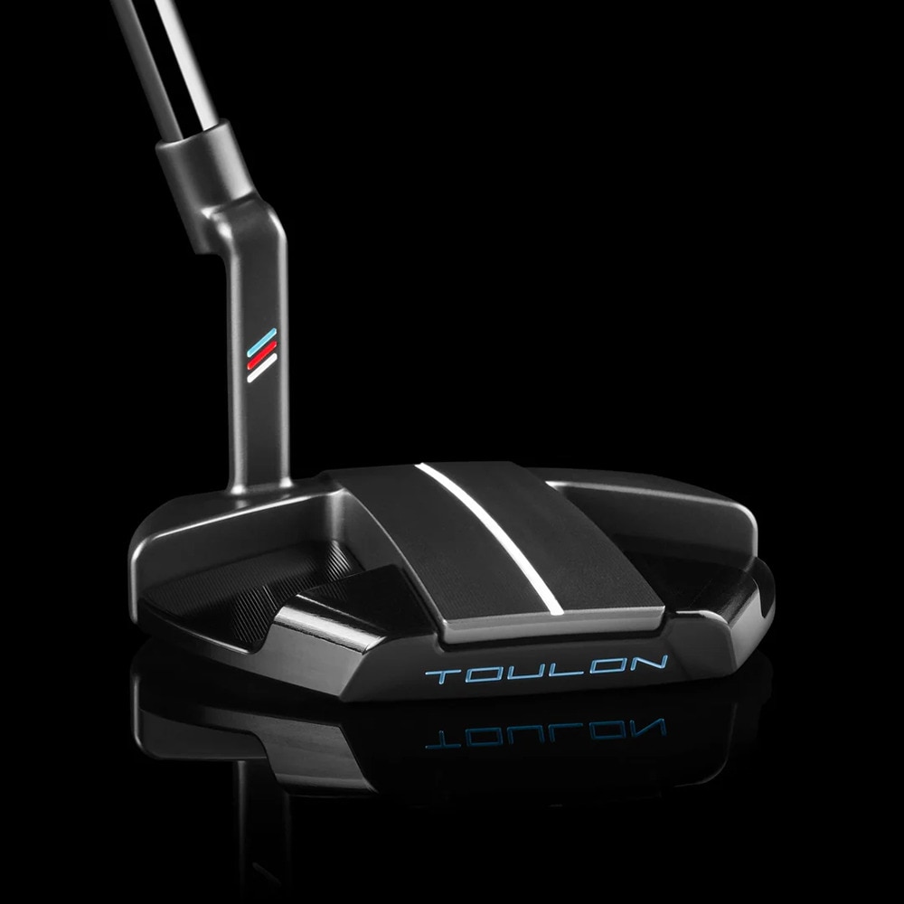 トゥーロンデザイン（TOULON）（メンズ）Miami マイアミ H1 パター(ロフト3度)Stepless Steel - Black