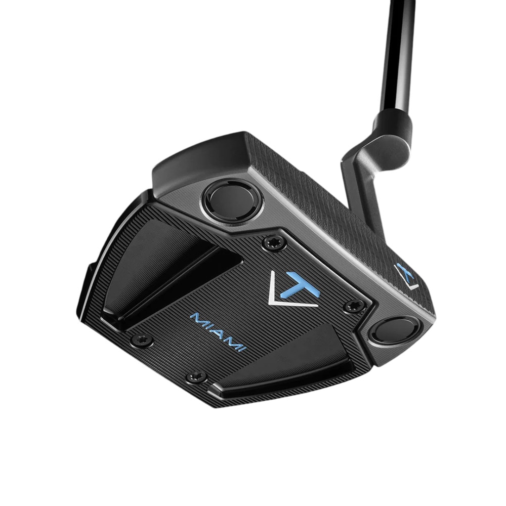 トゥーロンデザイン（TOULON）（メンズ）Miami マイアミ H1 パター(ロフト3度)Stepless Steel - Black