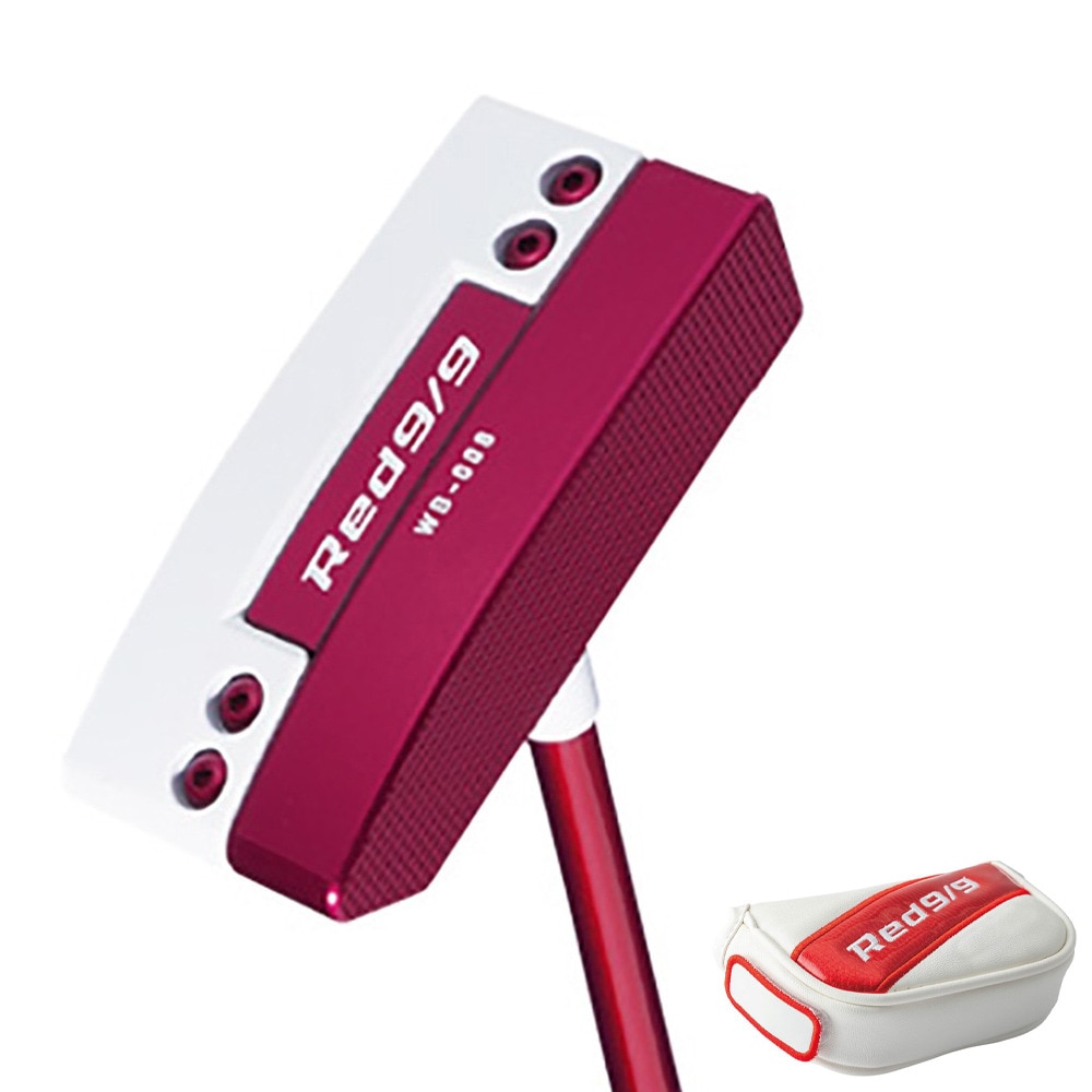 キャスコ Red9/9 ホワイトバック WB008 ブレードタイプ パター(ロフト1.5度)オリジナルシャフト ３４．０ 0 ゴルフの画像