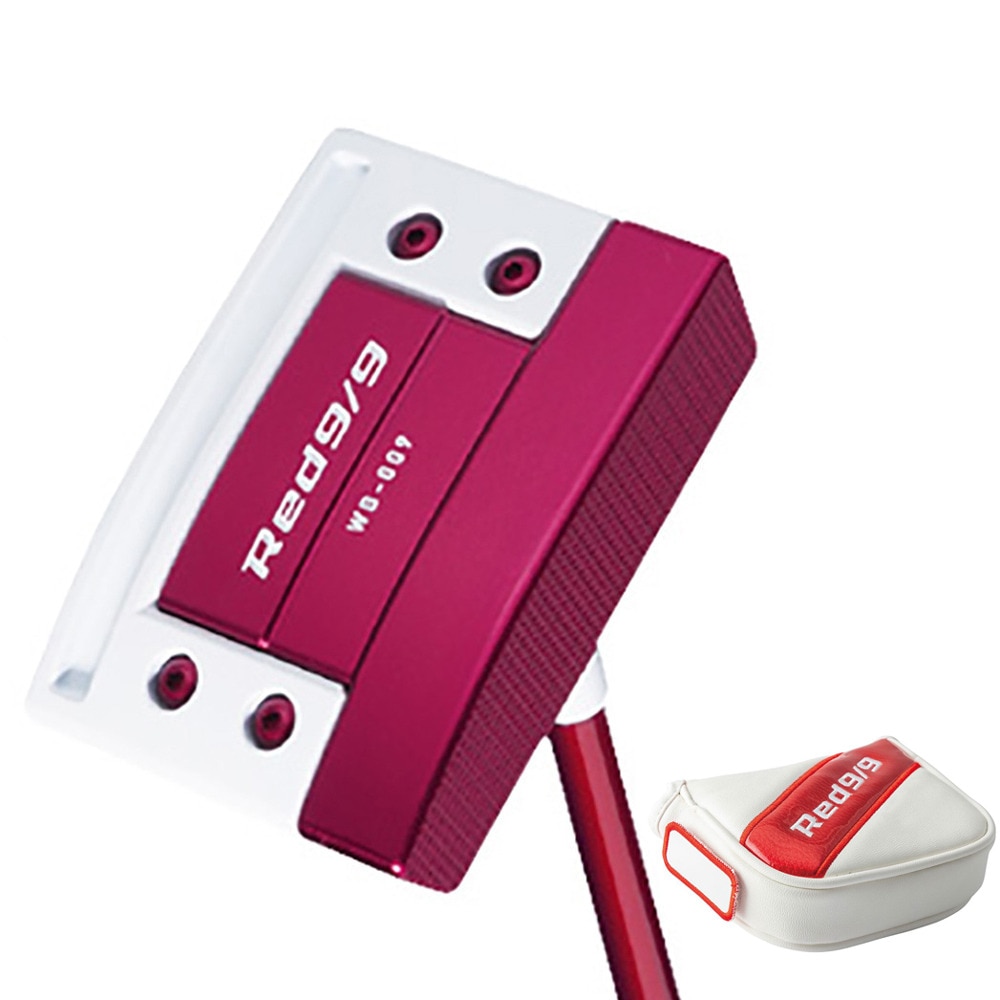 キャスコ Red9/9 ホワイトバック WB009 ボックスタイプ パター(ロフト1.5度)オリジナルシャフト ３４．０ 0 ゴルフの画像