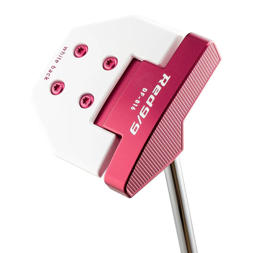 キャスコ（KASCO）（メンズ、レディース）Red9/9 DELTA-FACE DF-016 角マレットパター(ロフト1.5度)KBS CT TOUR PUTTER