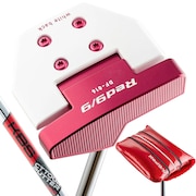 (メンズ、レディース)レッド Red9/9 DELTA-FACE DF-016 角マレットパター(ロフト1.5度)KBS CT TOUR PUTTER