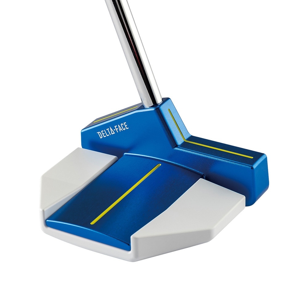 キャスコ（KASCO）（メンズ、レディース）ブルー Blue9/9 DELTA-FACE 角マレットパター(ロフト1.5度)KBS CT TOUR PUTTER