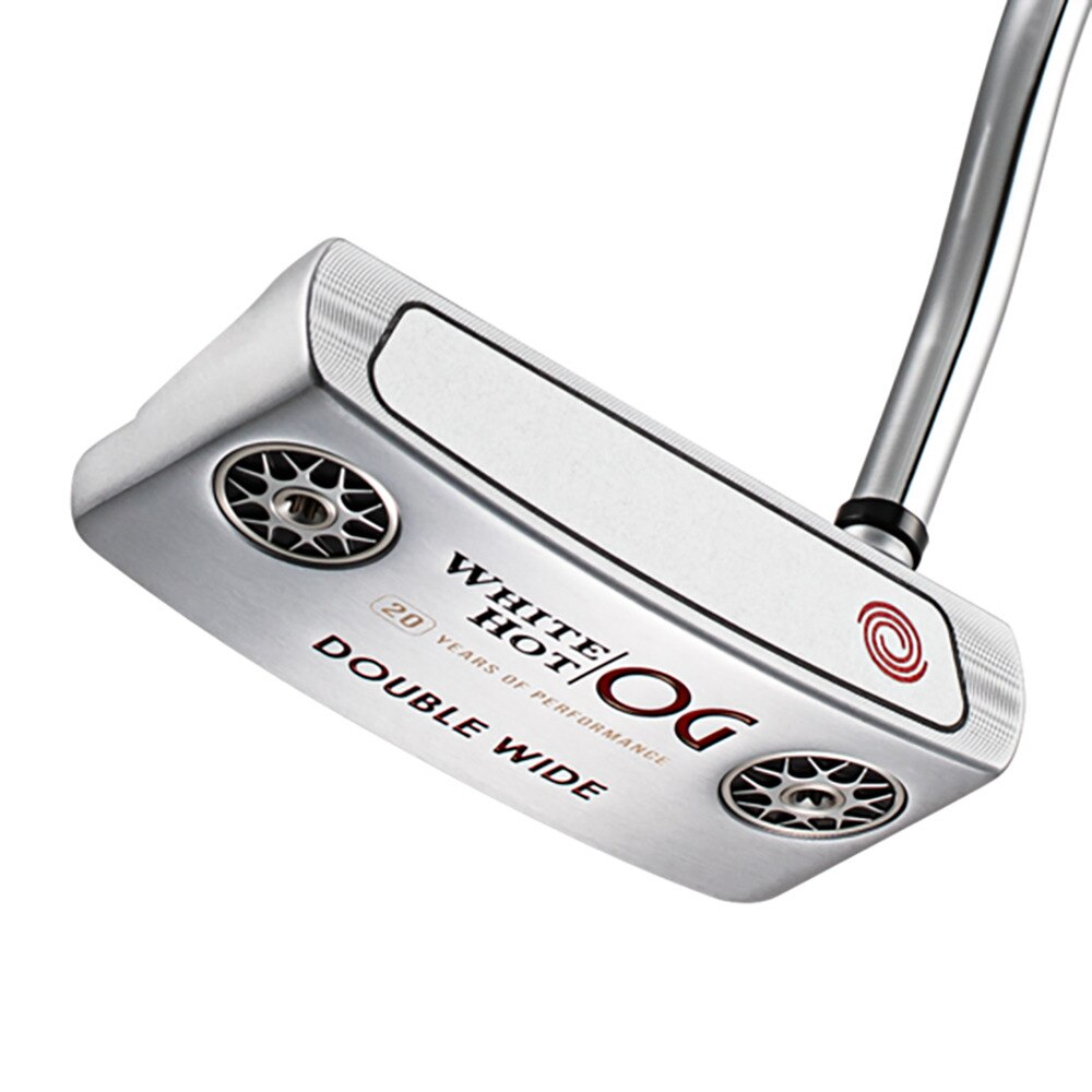 オデッセイ（ODYSSEY）（メンズ）左用 ホワイトホット ダブルワイド WHITE HOT OG DOUBLE WIDE パター (ロフト3度)  ストロークラボシャフト