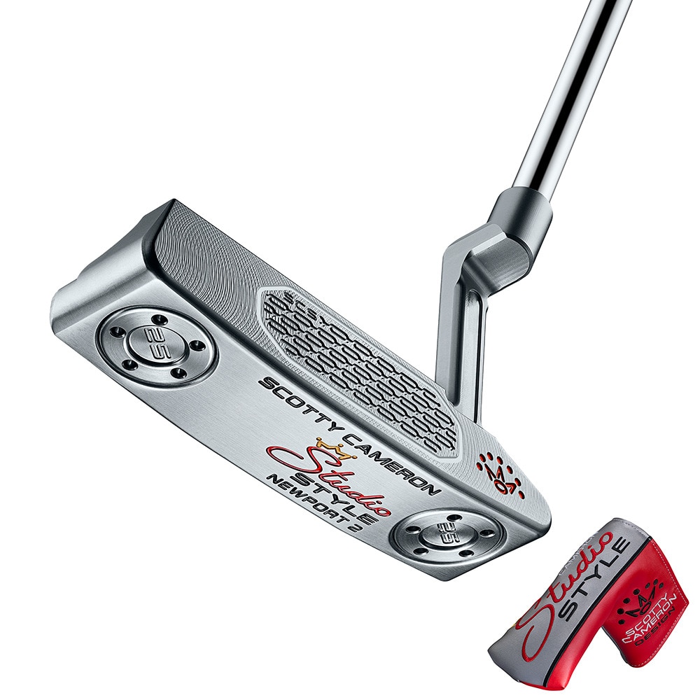 スコッティキャメロン（Scotty Cameron）（メンズ）スタジオスタイル Studio Style Newport 2 パター(ロフト3.5度)オリジナルシャフト