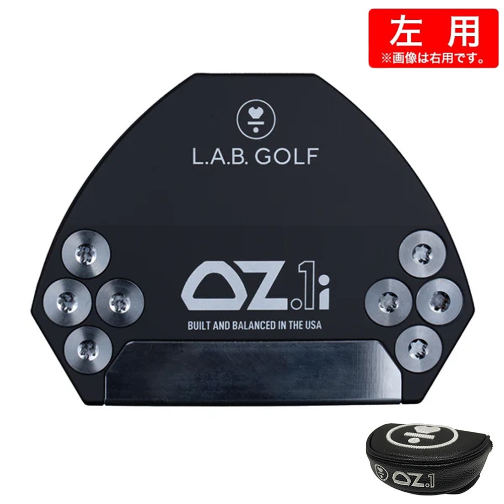 ラブ ゴルフ（ラブ ゴルフ）（メンズ）左用 OZ.1i パター(ロフト3度)Matte Black Premium Steel
