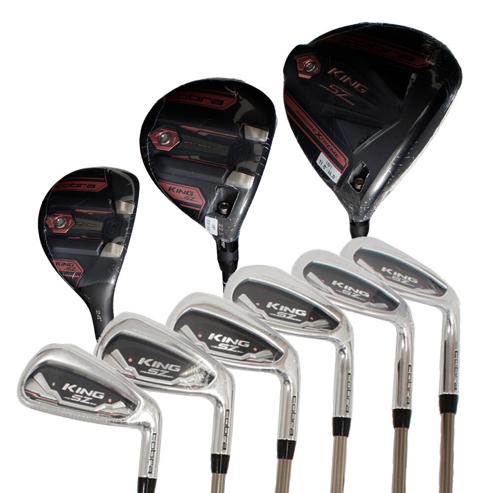  初心者 レディース ゴルフクラブKING SPEEDZONE フルセット 8本(1W、5W、5H、7I～9I、PW、SW)UST Helium 4