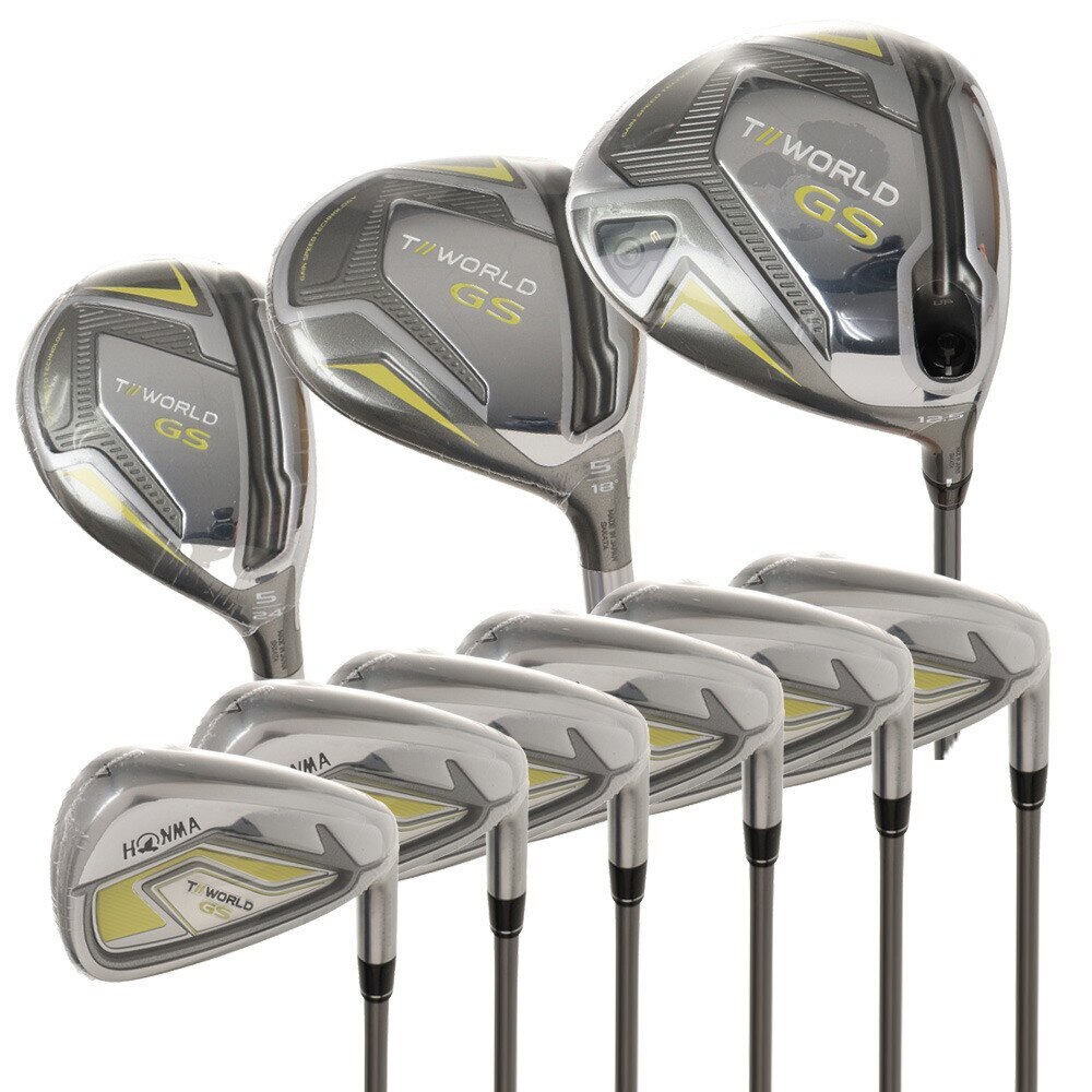 本間ゴルフ（HONMA）（レディース）初心者 レディース ゴルフクラブT//WORLD GS フルセット  9本(1W、FW5、UT5、I7～I11、SW)SPEEDTUNED 42 スピードチューンド