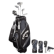 (レディース)ソレイル パッケージセット ブラック 8本セット(W1、W5、6H、I7、I9、PW、SW、Putter) Callawayオリジナルカーボン