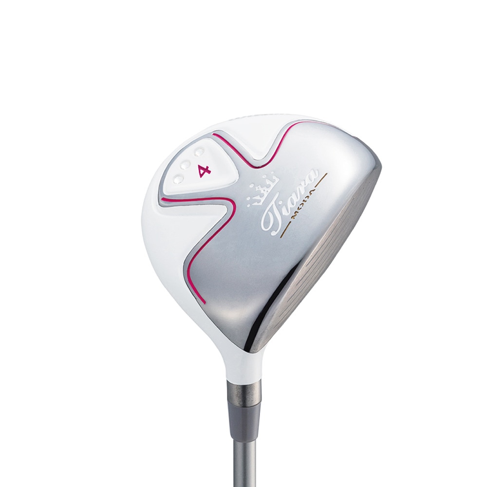 ウイルソンゴルフ（Wilson Golf）（レディース）ゴルフクラブセット TIARA MODA 8本セット(1W、F4、H5、7I、9I、PW、SW、PT)オリジナルカーボン WHT 176994