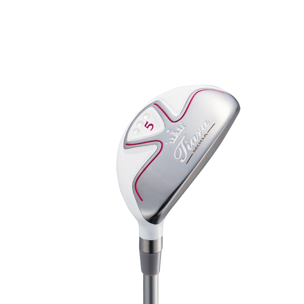 ウイルソンゴルフ（Wilson Golf）（レディース）ゴルフクラブセット TIARA MODA 8本セット(1W、F4、H5、7I、9I、PW、SW、PT)オリジナルカーボン WHT 176994