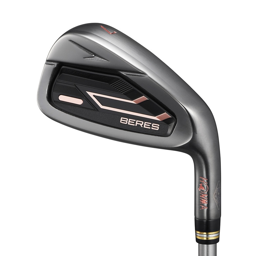本間ゴルフ（HONMA）（レディース）ベレス09 アイアンセット ブラック 5本(7I～10I、SW)BERES ARMRQ FX BLACK