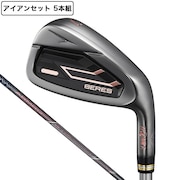 (レディース)ベレス09 アイアンセット ブラック 5本(7I~10I、SW)BERES ARMRQ FX BLACK
