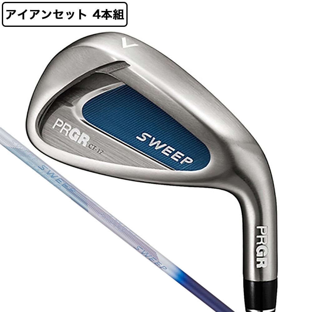 ＰＲＧＲ SWEEP アイアンセット 4本(7I 9I、PW)NEW スプリングシャフト Ｌ 0 ゴルフの画像