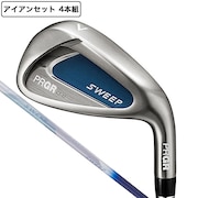 プロギア（PRGR）（レディース）SWEEP アイアンセット 4本(7I～9I、PW)NEW スプリングシャフト